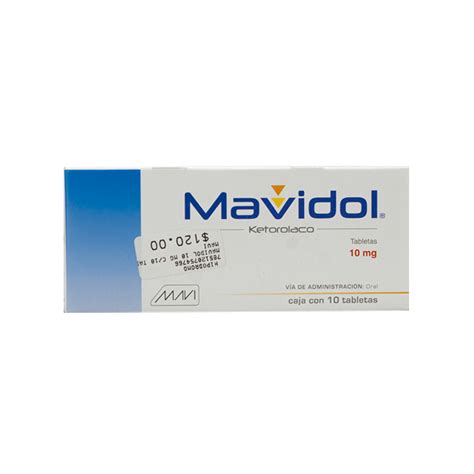 Mavidol Mg C Tab Mavi Farmacias Roma