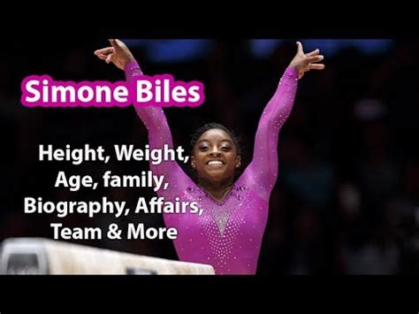 Simone age / how old?: Simone Biles Height, Weight, Age, Measurements, Wife ...