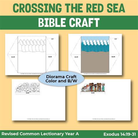 Crossing The Red Sea Craft Bible Crafts Shop