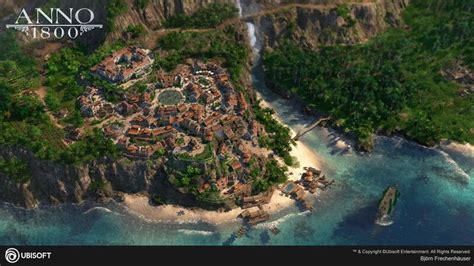 Artstation Anno 1800 Eden Burning Biomes Physics Projects Fun
