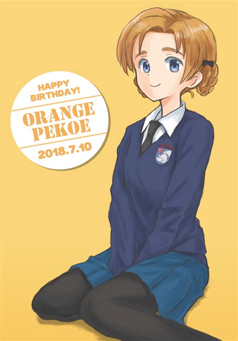 Orange Pekoe Girls Und Panzer Drawn By Mutsu Layergreen Danbooru