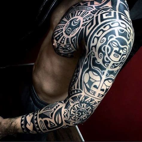 Tribal Tattoo Arm Sleeve