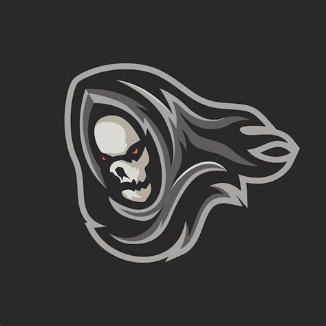 Premium Vector Reaper Mascot Logo Design