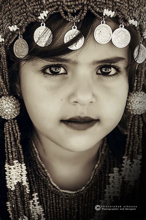 A Young Yemeni Girl Wearing The Traditional Costume Photographer