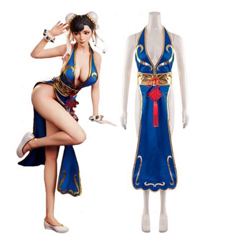Street Fighter Chun Li Costume Sexy Chun Li Cosplay Costume Party World