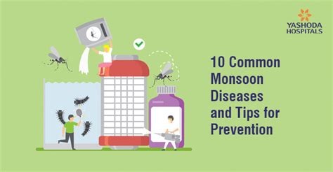 10 Most Common Monsoon Diseases And Tips For Prevention