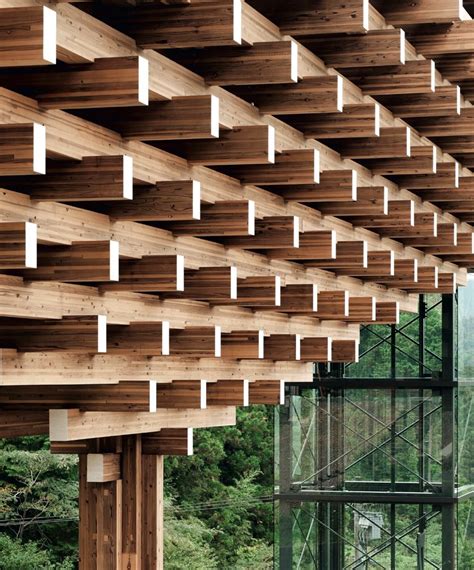 Kengo Kuma Yusuhara Wooden Bridge Museum Japan Wood Architecture
