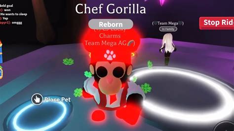 Adopt Me Making A Neon Chef Gorilla Youtube