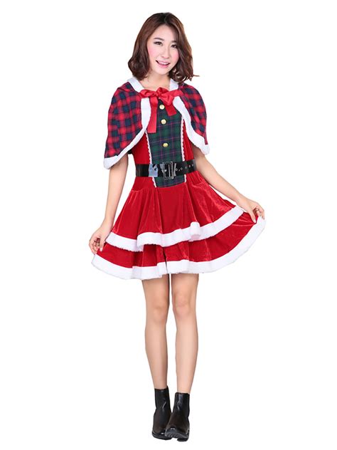 Red One Size Sexy Women Christmas Costumewonder Beauty Lingerie Dress Fashion Store