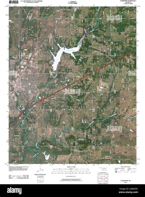 Claremore Map Hi Res Stock Photography And Images Alamy