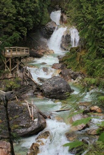 Crazy Creek Waterfall Bc Waterfall Summer Travel Trip