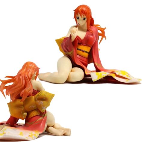 Anime One Piece Nami Red Kimono Ver Sexy Girl PVC Action Figure Action Figure Pvc Action