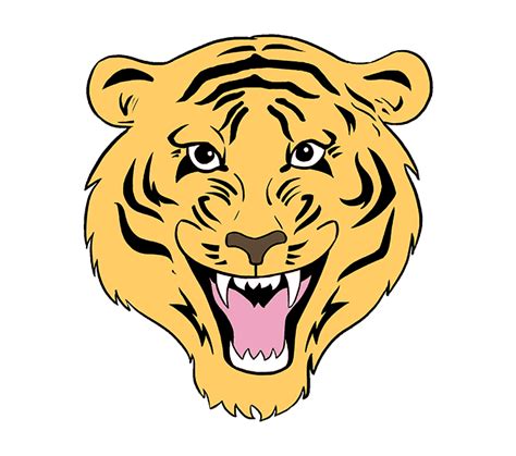Step by step tutorial, teach you how to draw this tiger face, very simple. How to Draw a Tiger Face in a Few Easy Steps | Easy ...