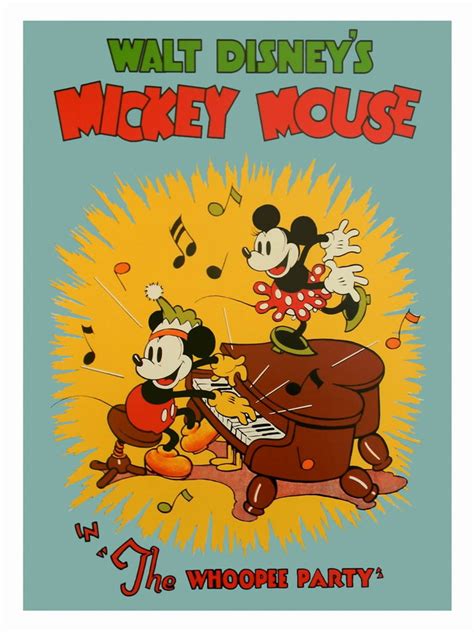 Art Prints Art Prints 30x40cm Movie Music And Tv Mickey Mouse