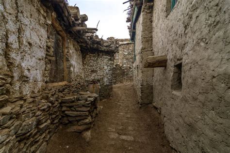 Traditional Houses In Nako Village Kinnaur Valley Himachal Pradesh