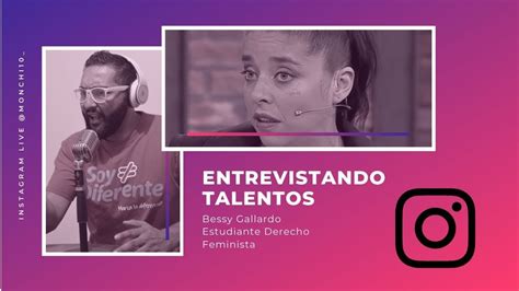 Se trata de bessy gallardo, mujer que fue entrevistada de manera casual por el matinal de canal 13, pero que rápidamente se tomó la pantalla, quedándose con más de 7 minutos de la transmisión y. Entrevistando Talentos | Bessy Gallardo | Parte2 - YouTube