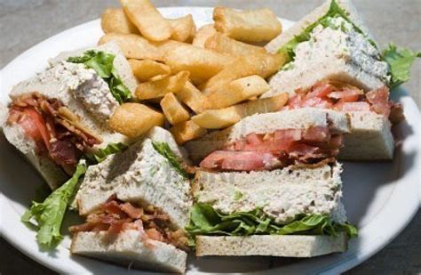 Tuna Triple Decker Bacon Sandwich Club Sandwich Tuna Salad Cobb