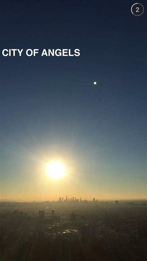Sunrise In The City Of Angels Jaredleto Snapchat City Of Angels