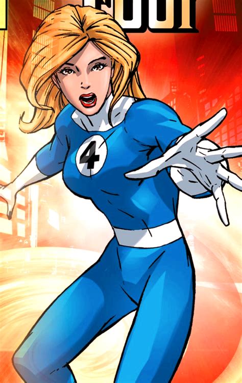 Fantastic Four Susan Storm The Invisible Woman Invisible Woman Marvel