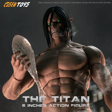 112 Eren Yeager Titan Form Action Figure
