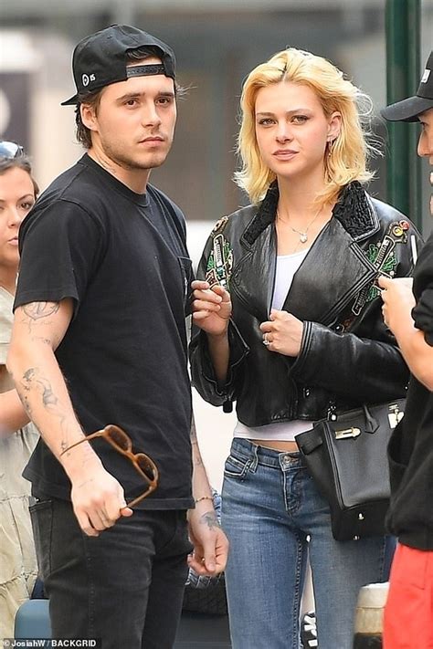 brooklyn beckham and nicola peltz are every bit the stylish couple as they