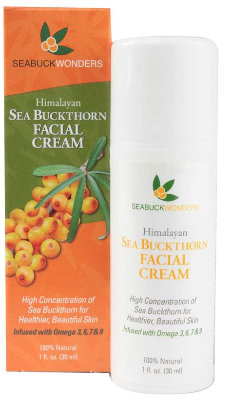 Seabuck Wonders Himalayan Sea Buckthorn Facial Cream 1 Fl Oz Vitacost