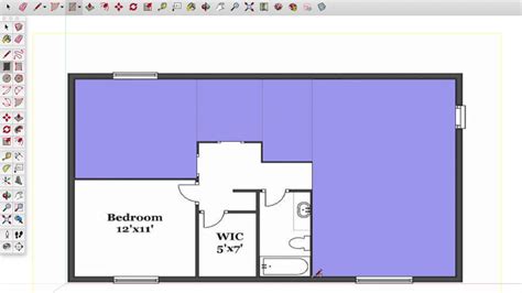 How To Draw A 2d Floor Plan In Sketchup Home Alqu