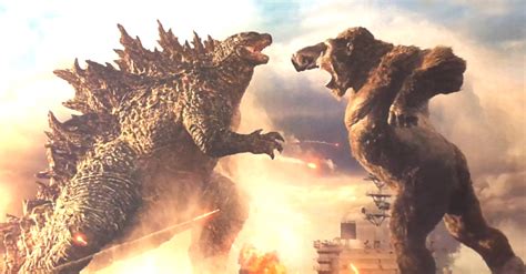 First Godzilla Vs Kong Footage Smashes In