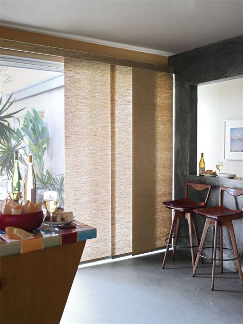 The blinds offer excellent light control while providing privacy. Window Treatment Ideas for Every Room in your home | Sliding door window treatments, Glass door ...