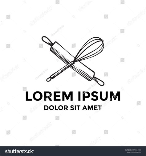 39 Crossed Rolling Pin Whisk Images Stock Photos And Vectors Shutterstock