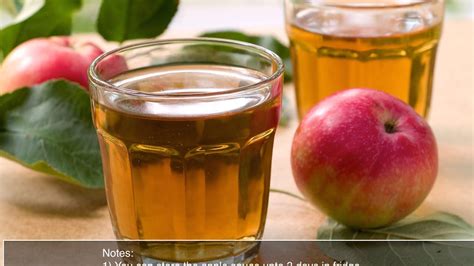 How To Make Homemade Apple Juice Apple Juice Fresh