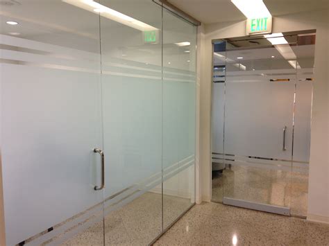 Decorative Frost Window Film Spruces Up Offices In Dallas Tx