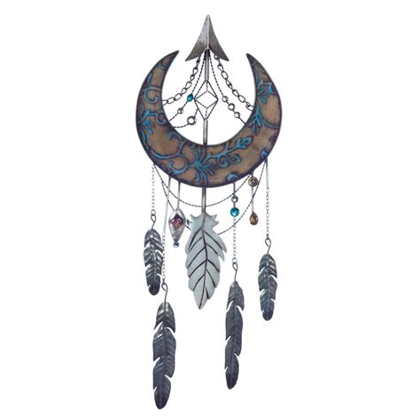 Crescent Moon Dream Catcher Wall Decor Wholesale at Koehler Home Decor