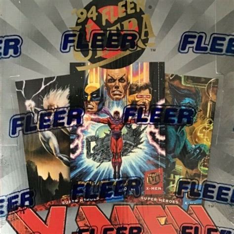 1994 Fleer Ultra X Men Trading Cards Checklist Set Info Buy Boxes