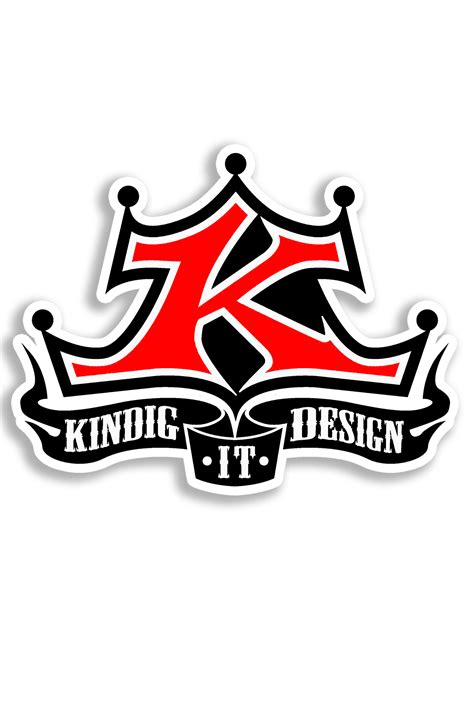 Sticker Classic Logo Kindig It Design