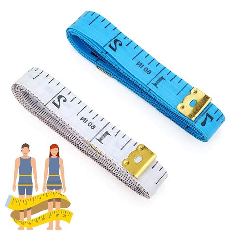 Double Sided Measuring Tape 2pcs Tape Measure Body Body Tape Measure