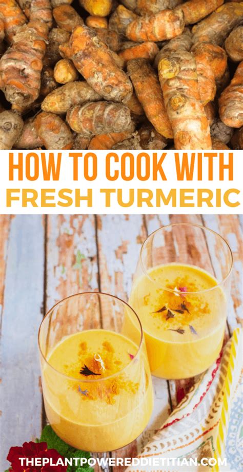 How To Cook With Fresh Turmeric Root Sharon Palmer