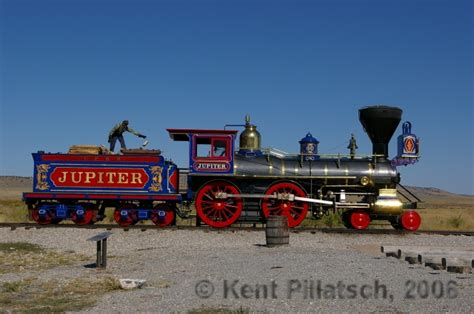 The Jupiter Steam Locomotive Golden Spike National Historic Site