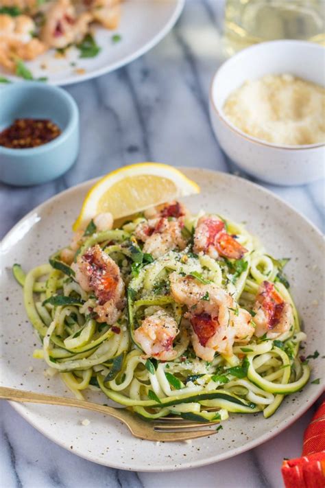 Check spelling or type a new query. Lobster Scampi Zucchini Noodles Recipe | Le Petit Eats