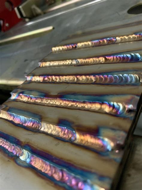 I Made My First Set Of Presentable Stainless Welds Tonight Pretty