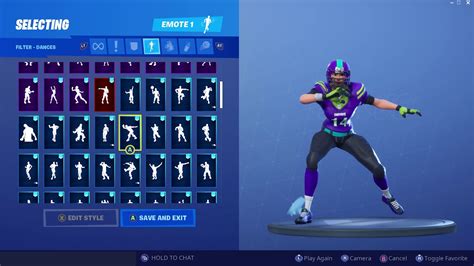 Fortnite Blitz Outfit Showcase With All Dances And Emotes Youtube