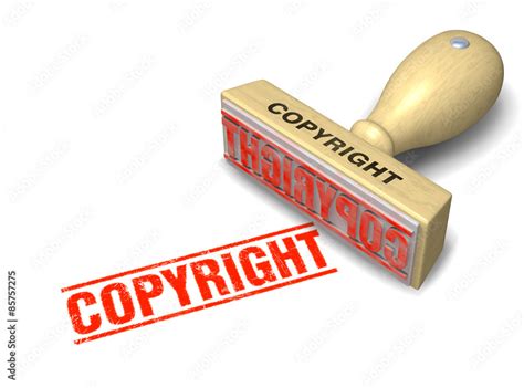 Stempel Copyright Stock Illustration Adobe Stock