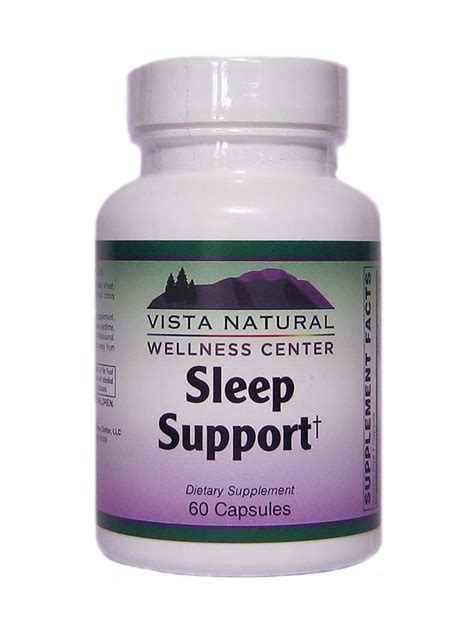 Vista Natural Wellness Sleep Support 60 Capsules Vista Natural