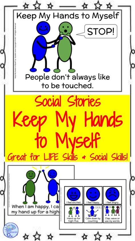 Keeping Hands To Self Social Story Amorehugh