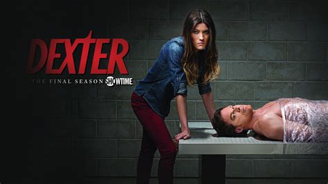Dexter The Final Season Showtime Poster Dexter Morgan Debra Morgan