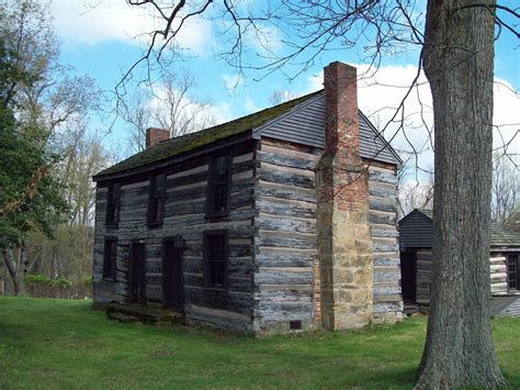 William S Gilliland Log Cabin And Cemetery In Kanawha County West
