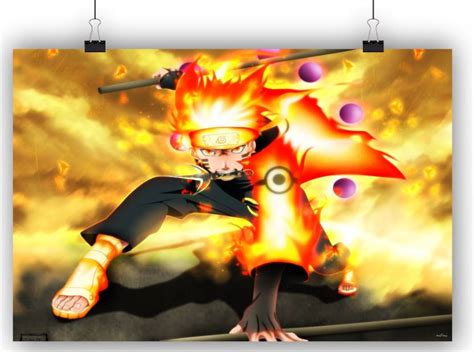 Fire Naruto Paper Print Animation And Cartoons Posters In India Buy