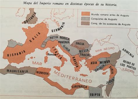 32 Mapa Conceptual Imperio Romano Background Diente