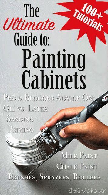 Mask off the interiors with painters' tape for a clean finish and sand only the front surfaces and visible edges of the cabinet face frames. Use before Painting old laminate furniture without sanding. Helps the paint to s… | 1000 … in ...