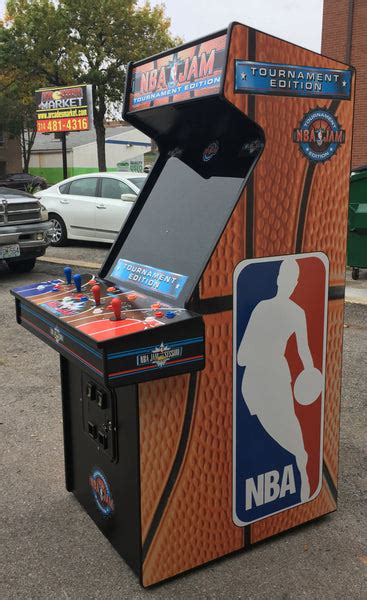 Nba Jam Tournament Edition Arcade With Lots Of New Parts Extra Sharp D